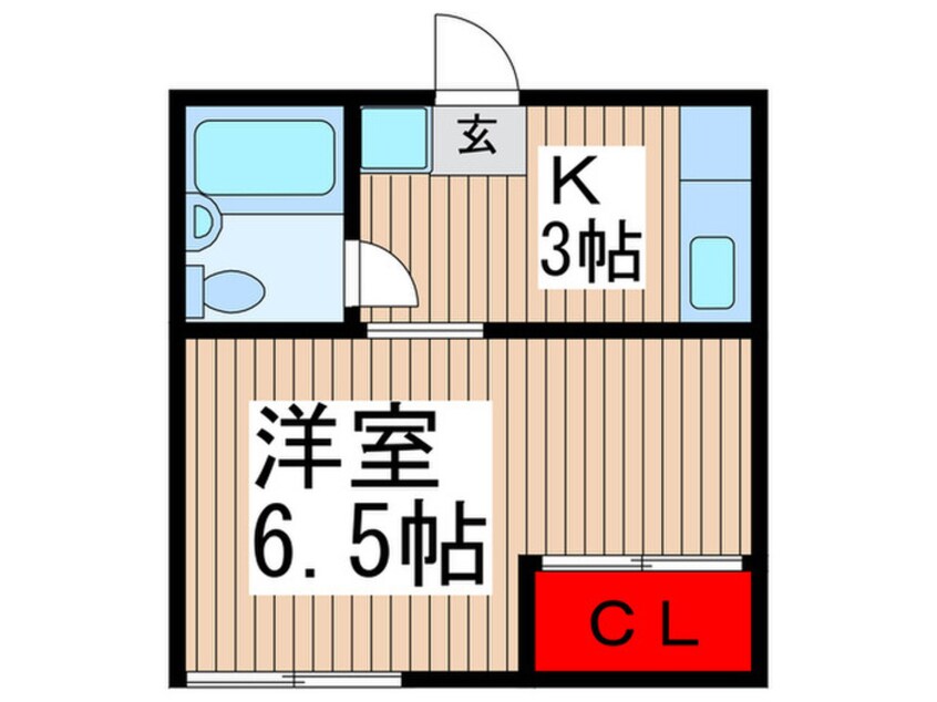 間取図 コ－ポＫＡＮＥＫＡ２号館