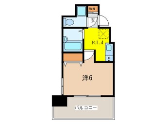 間取図 デイジーコート日本橋浜町