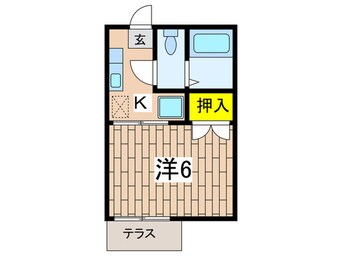 間取図 シャンテメゾン上大岡