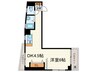 矢口フラワーマンション(601) 1DKの間取り