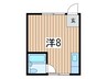 グリ－ンハイツ 1Rの間取り