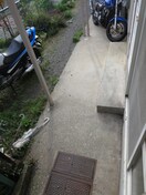 室内からの展望 グリ－ンハイツ