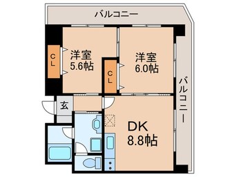 間取図 三慶ﾋﾞﾙ