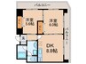 三慶ﾋﾞﾙ 2DKの間取り