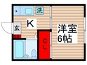 エステル西新井の間取図