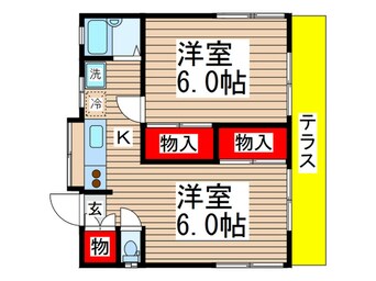 間取図 海宝貸家２２号