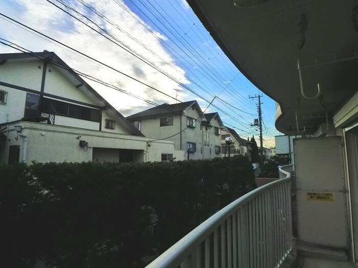 室内からの展望 市川カトレアハイツ松塚