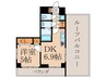 セルカディア石神井台(404) 1DKの間取り