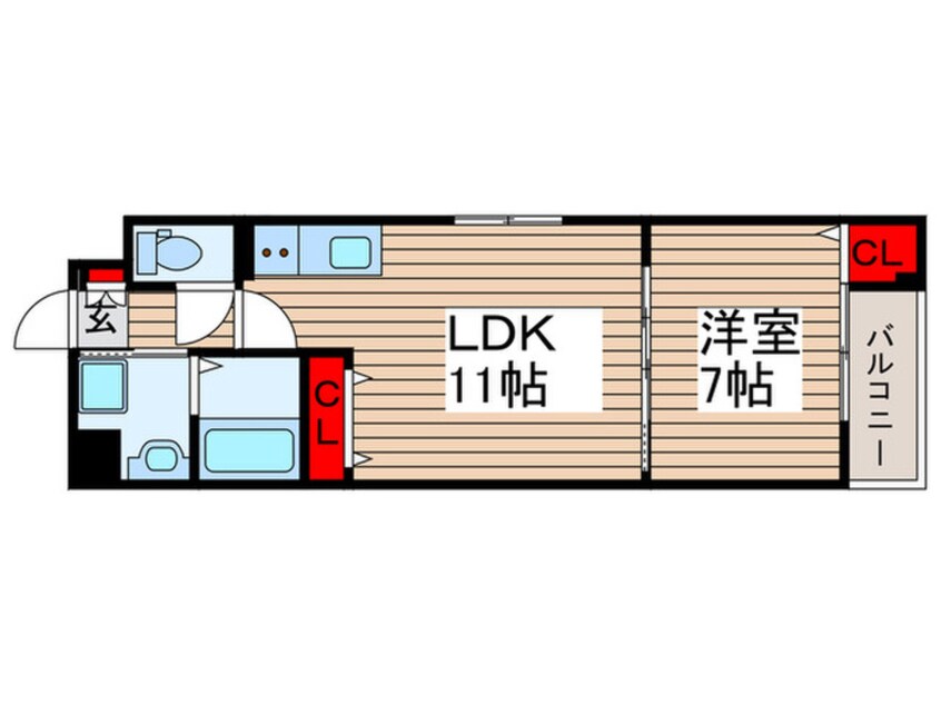 間取図 スアヴィス舎人