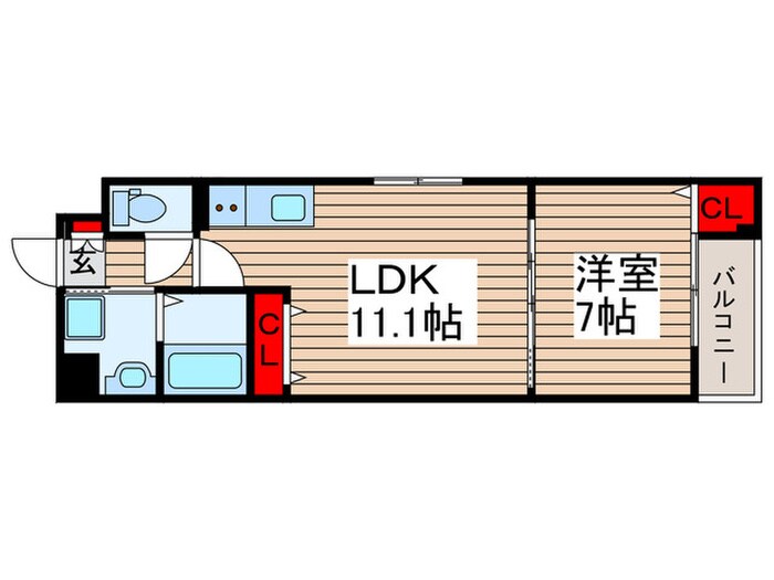 間取り図 スアヴィス舎人