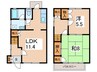 岩崎ハイツ 2LDKの間取り