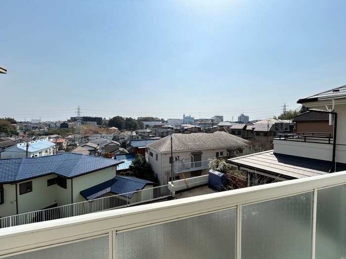 室内からの展望 岩崎ハイツ