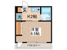 メゾンＴ 1Kの間取り