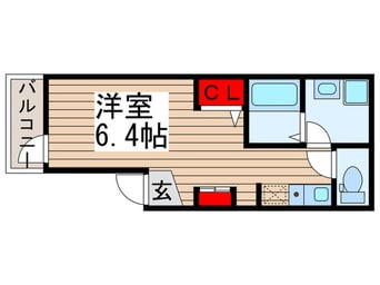 間取図 MELDIA行徳
