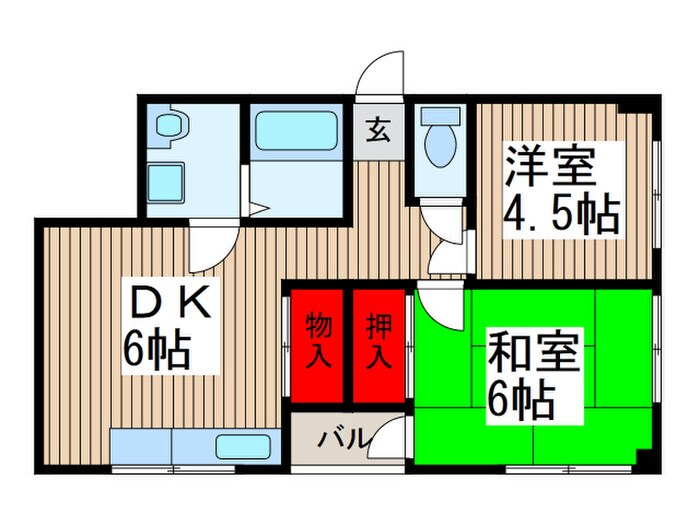 間取り図 セント・ビル