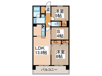 間取図 クロスレジデンス東十条