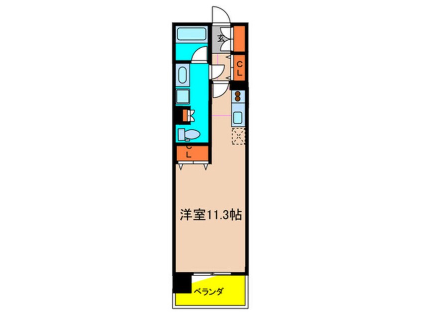 間取図 クロスレジデンス東十条