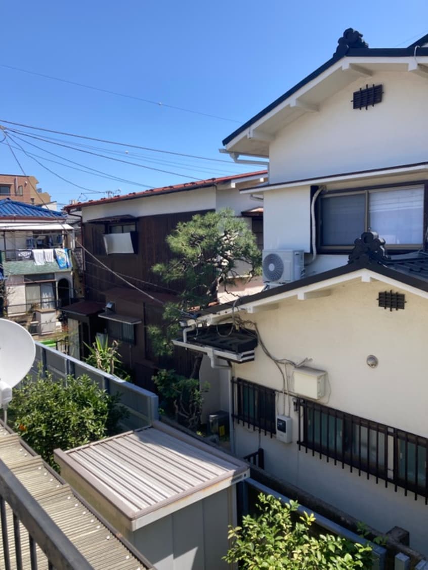 室内からの展望 グリ－ンハイツ