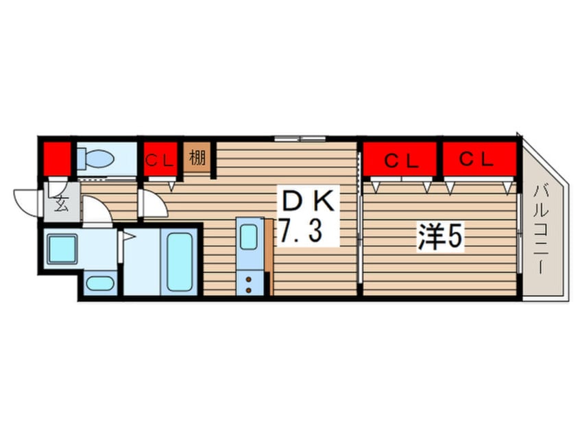 間取図 ＬＵＣＲＡＳ