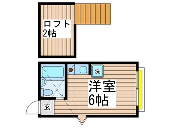 間取図 スイ－トハウスＡ