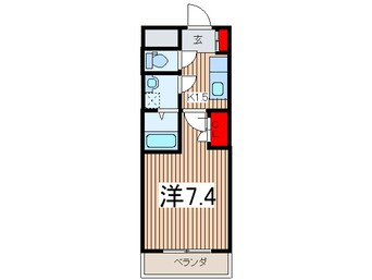 間取図 ブルックサイドワン