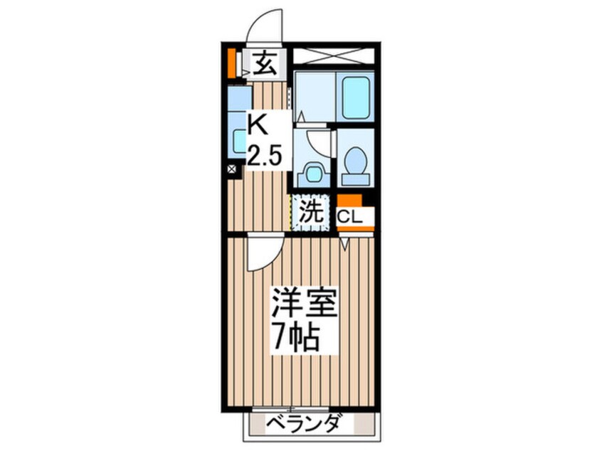 間取図 ポポラーレ　イザワ