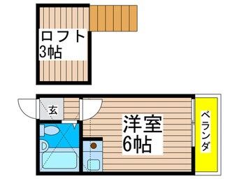 間取図 スイ－トハウスＢ