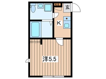 間取図 アビターレ杉田