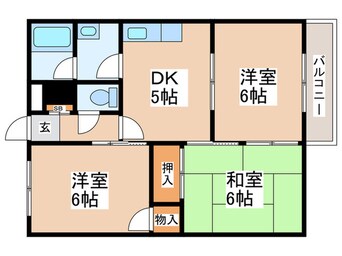 間取図 ハイムヤマダ