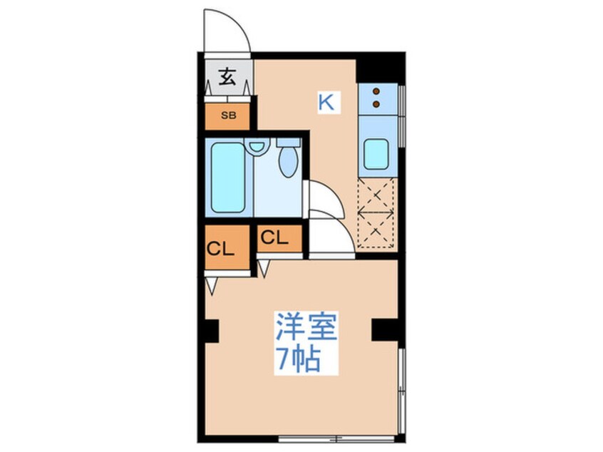 間取図 Ｎ・Ｉビル