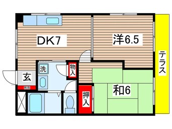 間取図 セゾン ドゥー