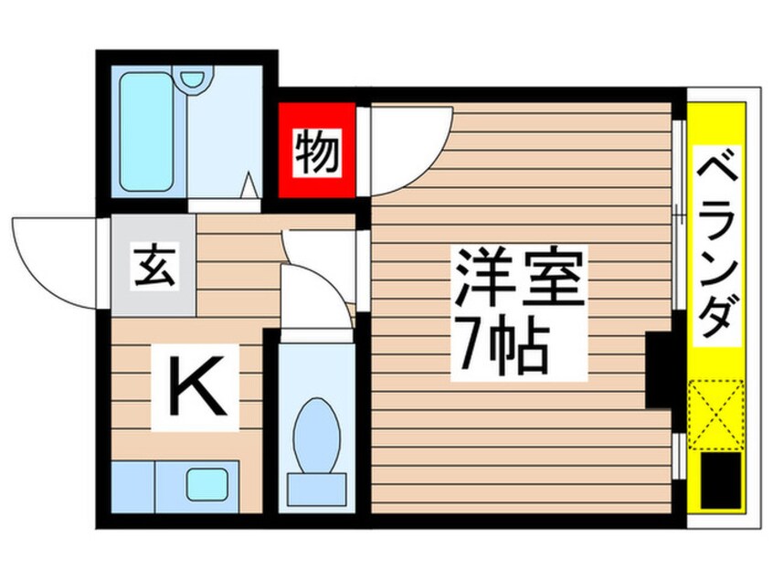 間取図 レジデンス秋元