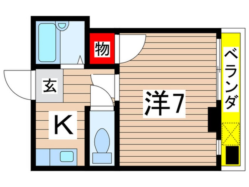 間取図 レジデンス秋元