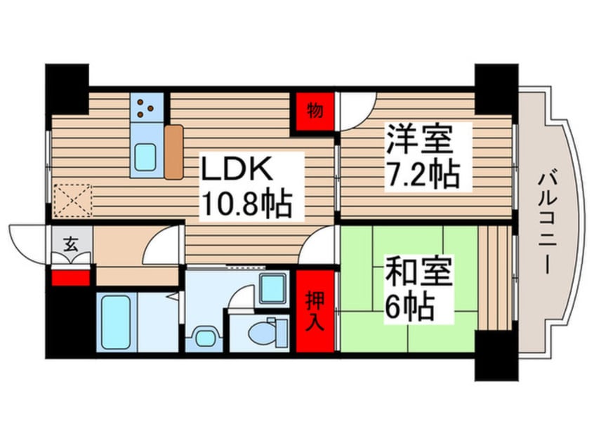 間取図 ハイブリッジソシア