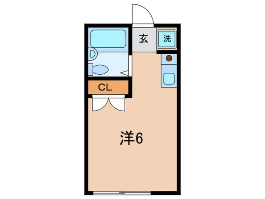 間取図 サンステップ　Ｂ