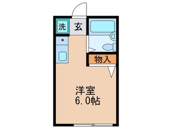 間取図 サンステップ　Ｂ