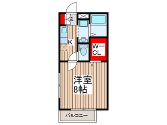 間取図 エルフォンテ－ヌ