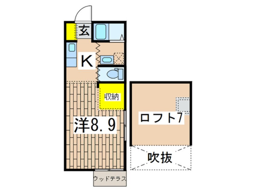 間取図 ダイユー４５番館