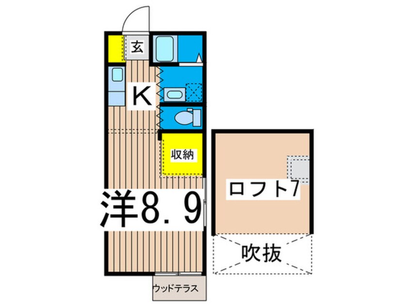間取図 ダイユー４５番館