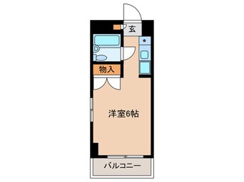 間取図 マモール川崎神明町