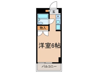 間取図 マモール川崎神明町