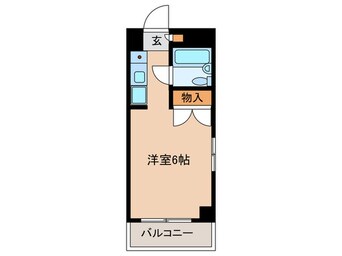 間取図 マモール川崎神明町