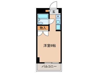 間取図 マモール川崎神明町