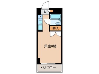 間取図 マモール川崎神明町