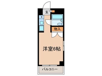 間取図 マモール川崎神明町