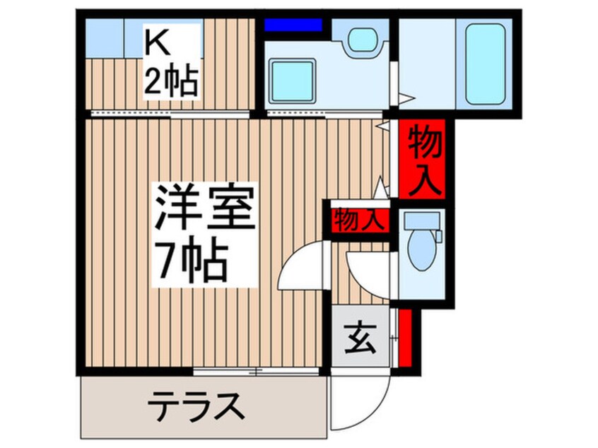 間取図 ロ－ドクレスト