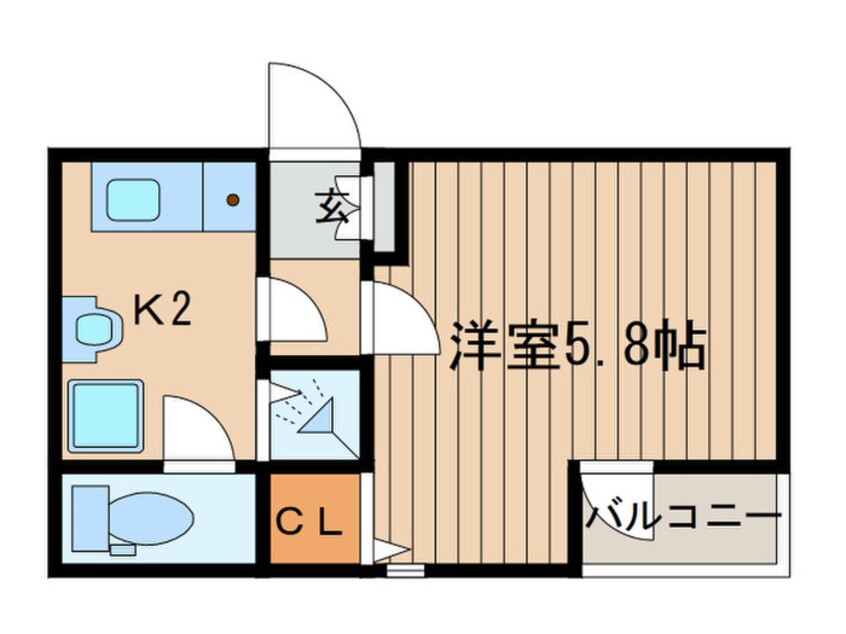 間取図 Luminous武蔵小杉