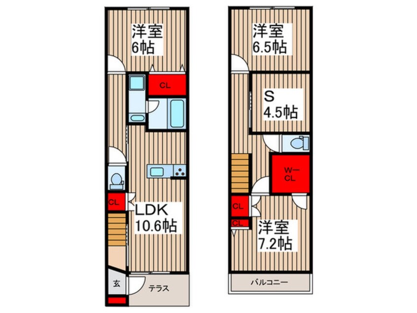 間取図 ベリッシモ