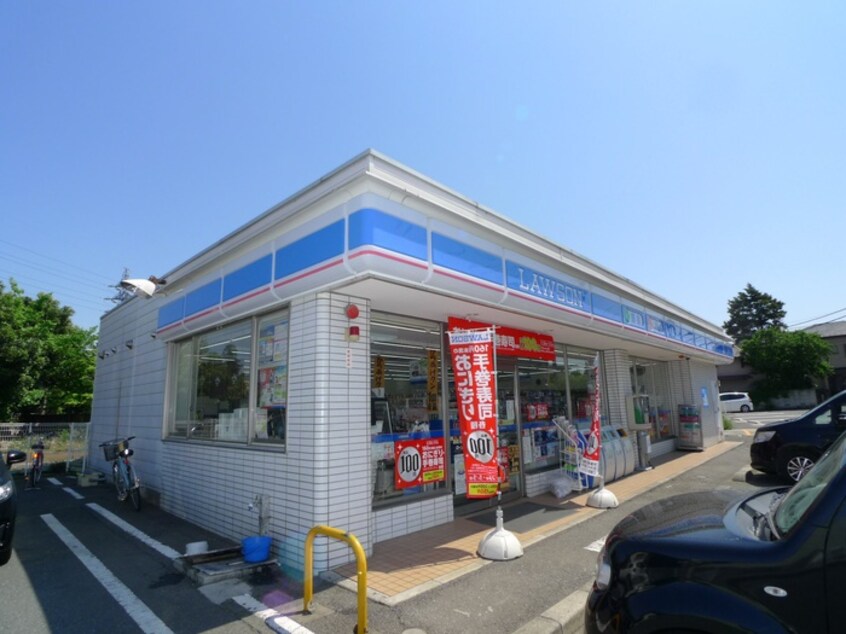 ローソン下新倉店(コンビニ)まで132m ベリッシモ