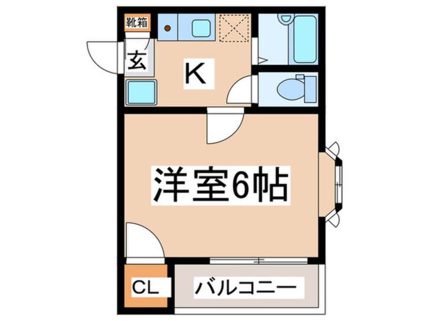 間取図 サンライズⅡ